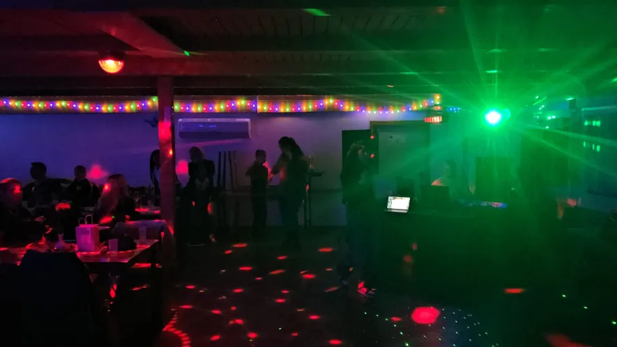 Party-Stimmung im Vereinsheim