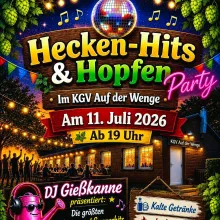 Hecken-Hits &amp; Hopfen Party