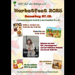 Flyer Herbstfest 2025